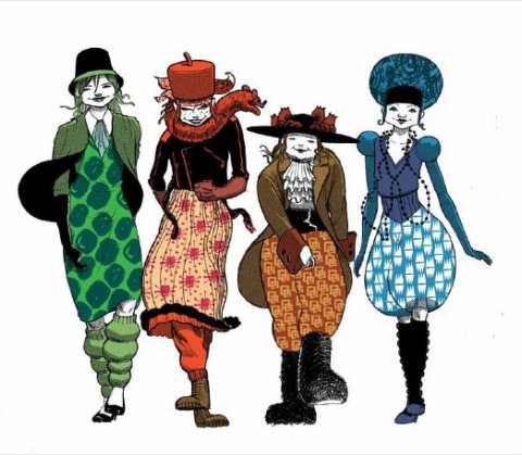 B.I.T.Z. De fire piger på vej